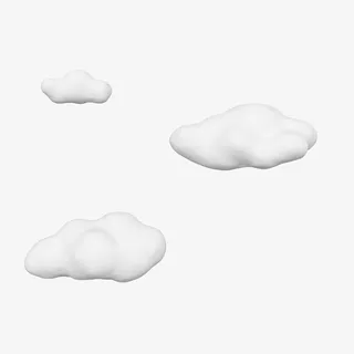 C4D 云层 三维 渲染 云免抠