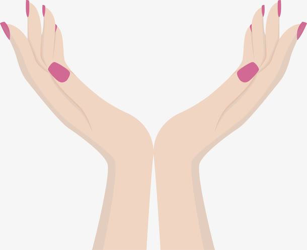 简易的一双女人手免抠