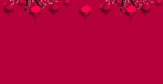 粉底中国风红色灯笼海报背景