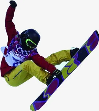 滑雪冬奥会图片素材免抠