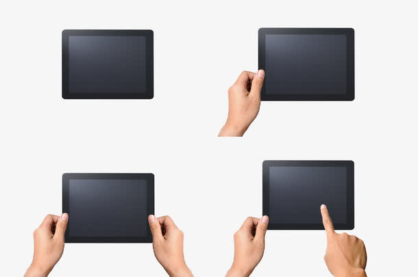 手拿ipad免抠