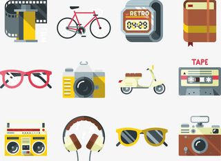 扁平化图标免抠