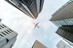 摩天大楼的仰视感免抠