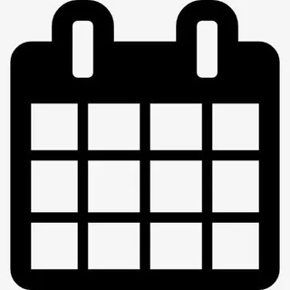 历春粘结剂和日期块图标免抠