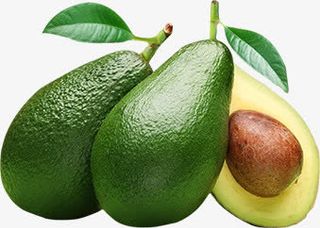 新鲜牛油果图片免抠