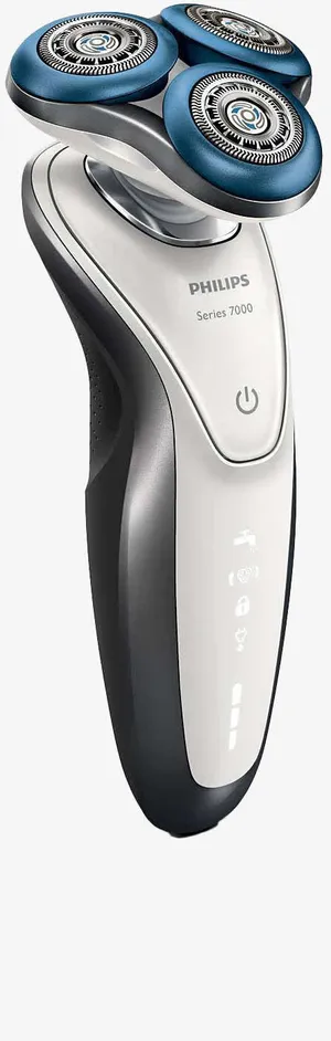 飞利浦剃须刀侧面展示免抠