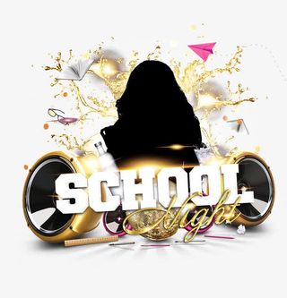 学校音乐派对海报免抠