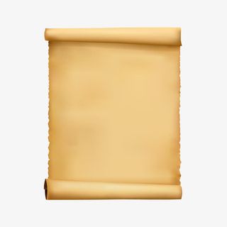 复古怀旧纸张卷纸免抠