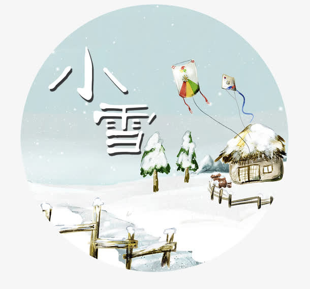 下雪背景