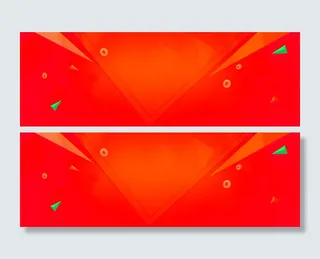 红色扁平背景高清