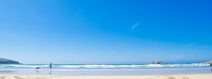 蓝天海滩摄影婚纱背景高清