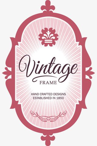 矢量婚礼请柬标签图片免抠