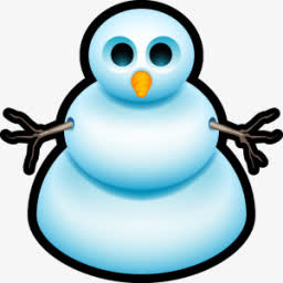 雪人图标免抠