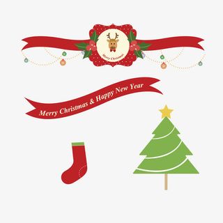 圣诞节矢量免抠