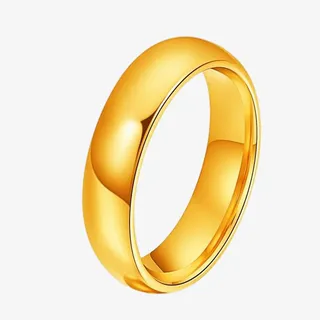 情侣对戒钨金戒指免抠