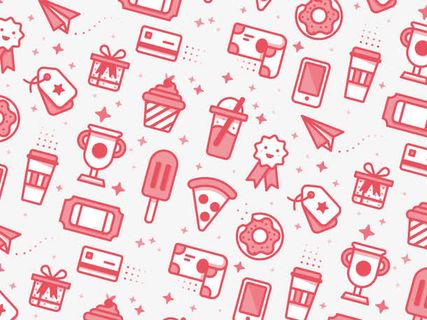 扁平化食物底纹免抠 扁平化食物底纹免抠