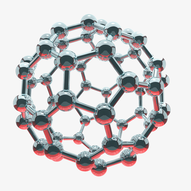 纳米技术立体插画免抠