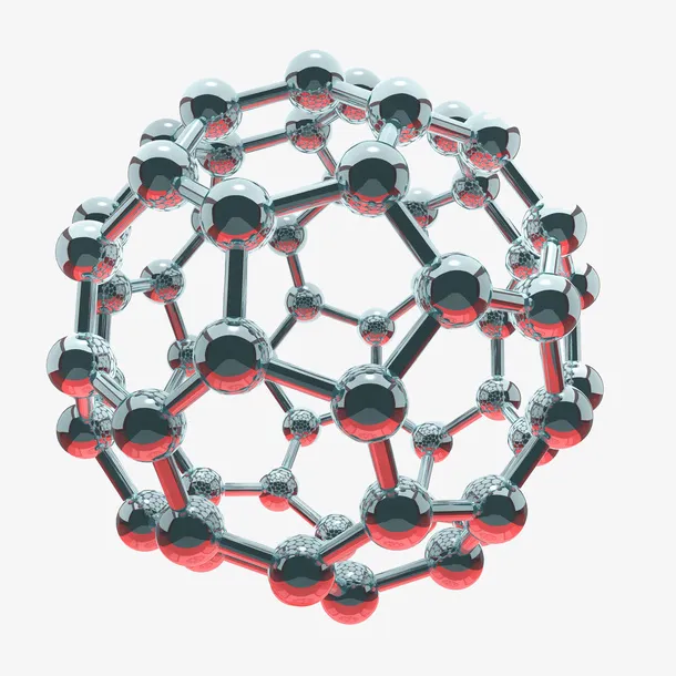 纳米技术立体插画免抠