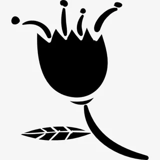 花与长雄蕊图标免抠