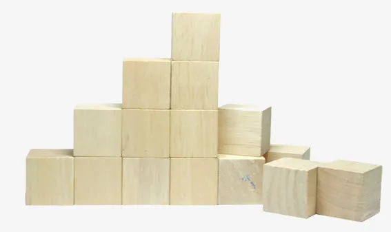 实木积木玩具免抠