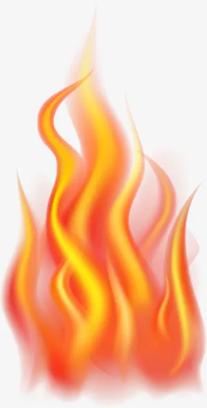 一簇燃烧的火花免抠