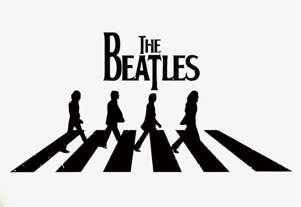 矢量很多人过人行道免抠