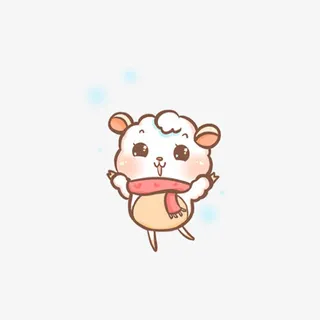 蹦跳的小羊免抠