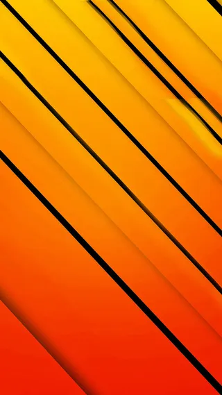 红黄渐变几何H5背景素材高清