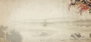 茶道人生茶具广告高清复古中国风背景