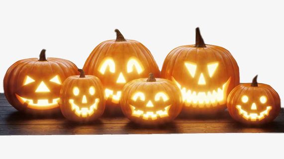 万圣节南瓜灯免抠装饰元素免抠