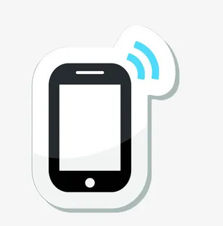 手机信号流量标识免抠