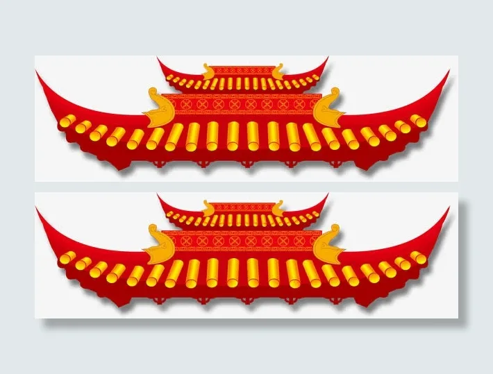 古建筑中古风免抠