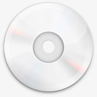 白色蓝色电脑桌面PNG图标免抠