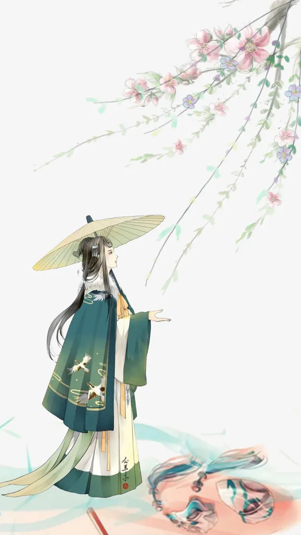 唯美古风元素免抠