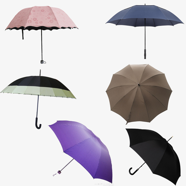 女生小洋伞免抠