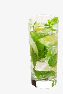 春夏浪漫唯美西餐厅酒吧冰镇薄荷免抠