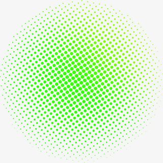 绿色远点底纹免抠
