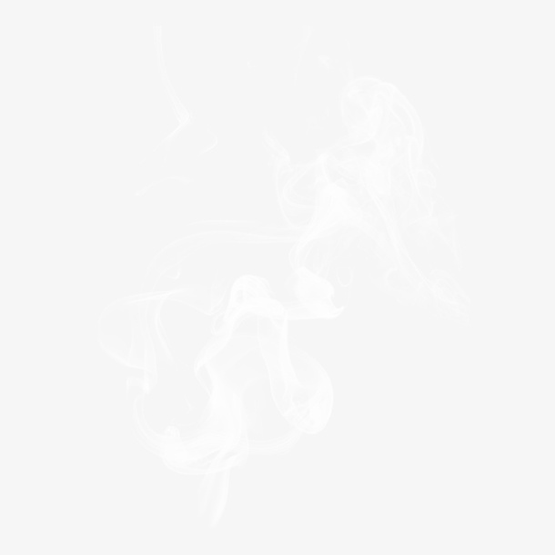 透明烟雾白色烟雾发热效果免抠