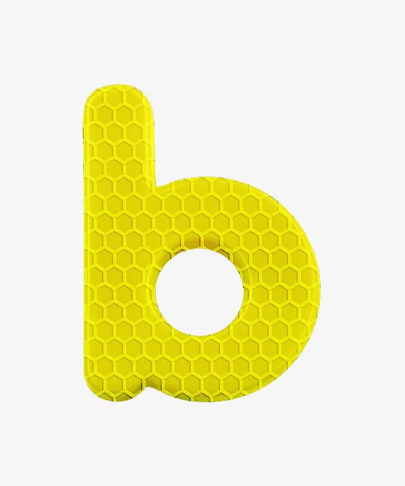 足球元素字母b免抠