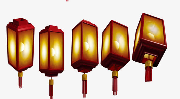 古色古香灯笼免抠