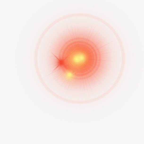 车灯灯光效果免抠