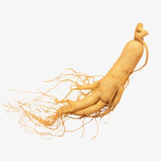 黄色植物人参装饰免抠