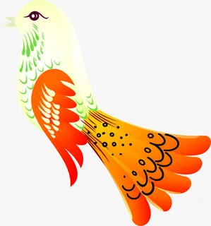 孔雀小鸟素材免抠