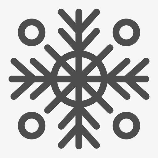 圣诞节云冷天空雪雪花冬天旅行图免抠