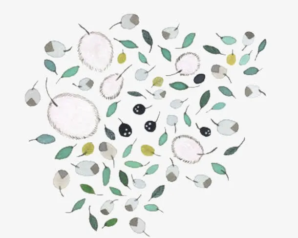 手绘小清新背景素材