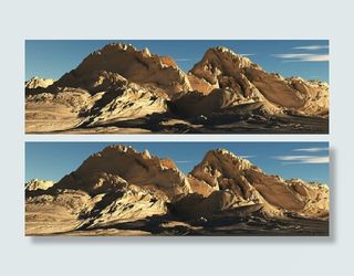 黄山高山蓝天海报背景