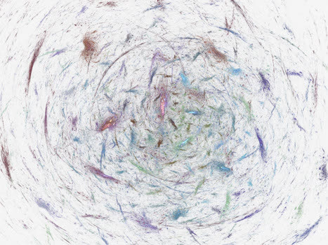 彩色星光斑斓素材免抠