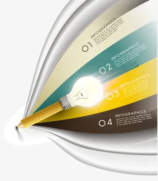 商务信息图表免抠