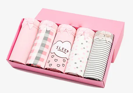 盒装整套内衣内裤免抠