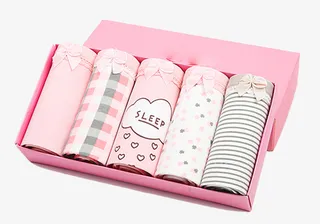 盒装整套内衣内裤免抠